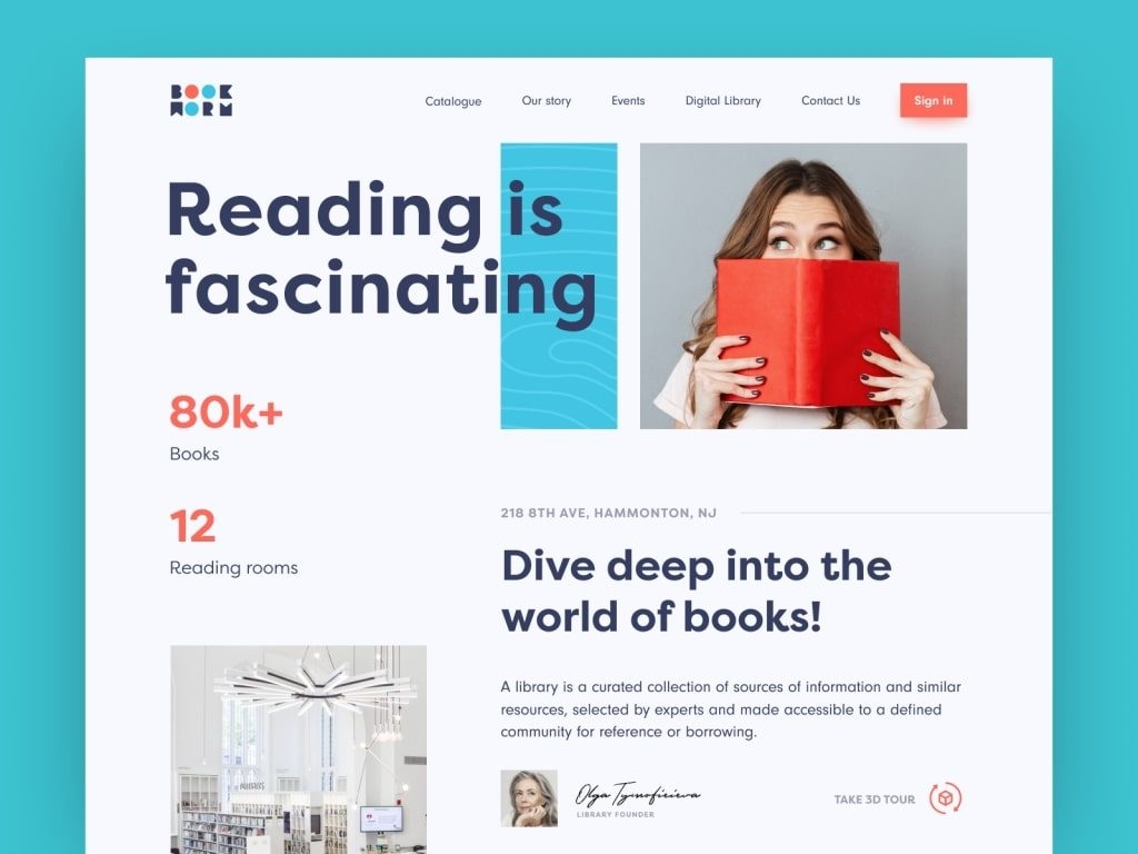 Book Worm Website