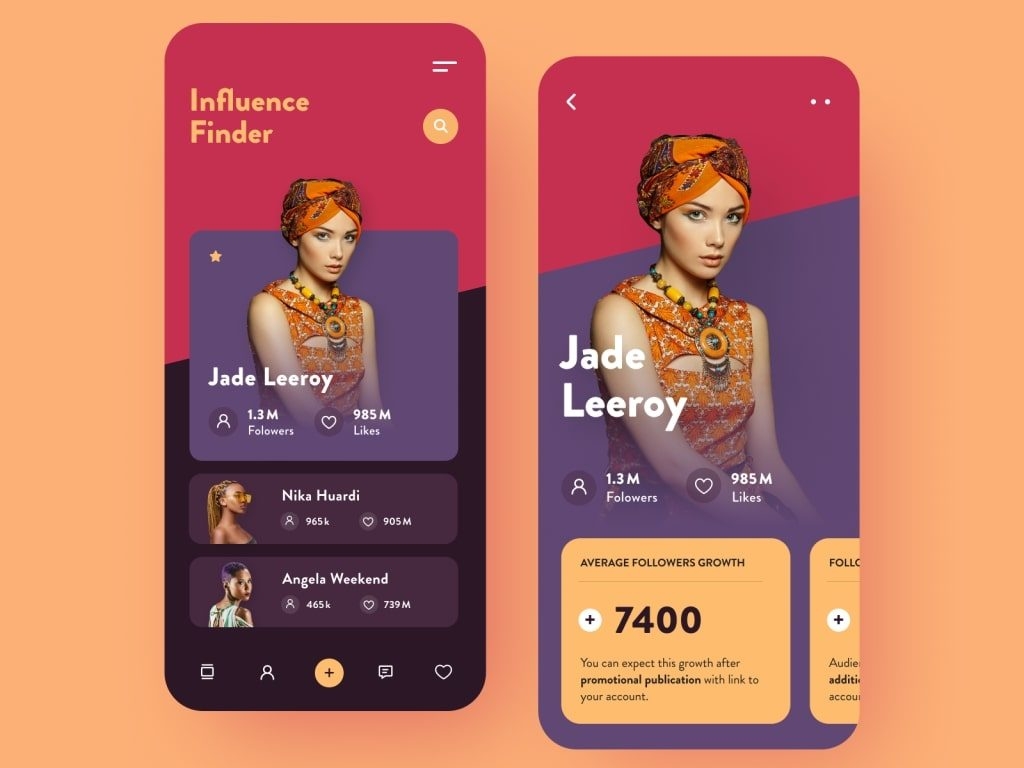 Influence Finder App