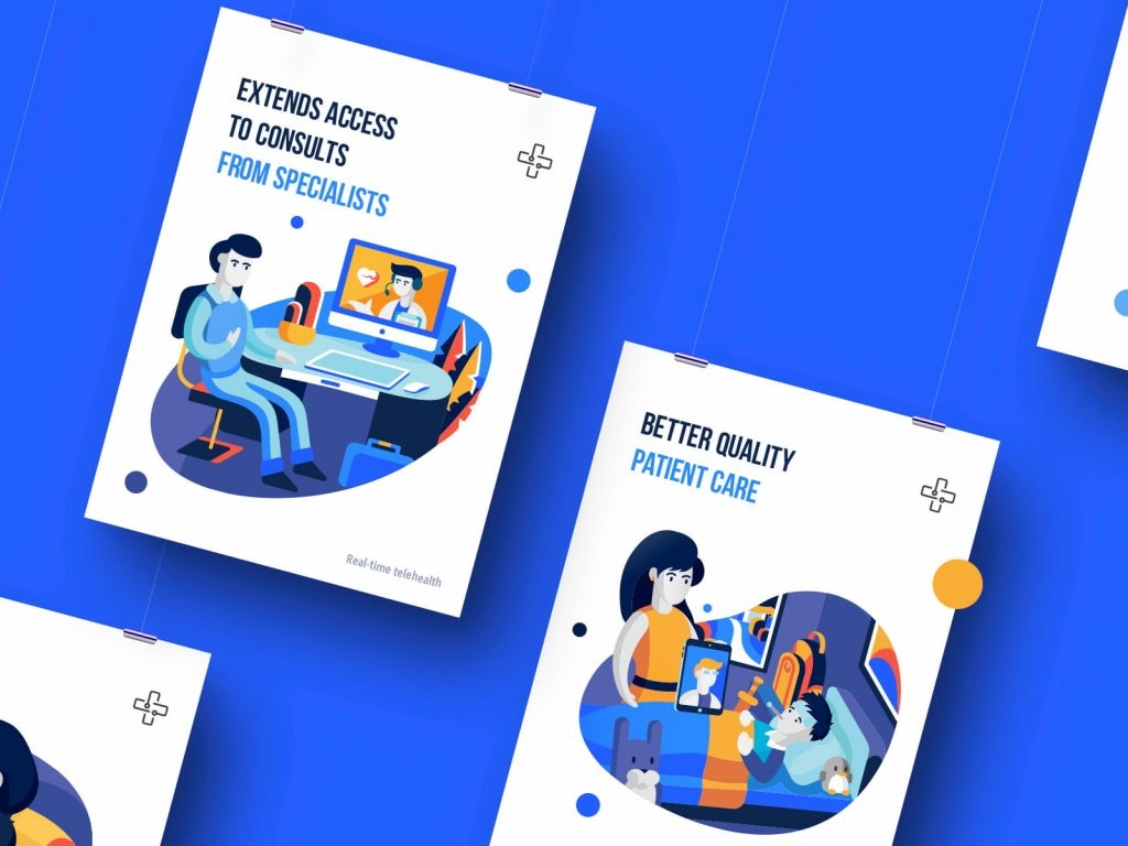 Origin illustration for PixHealth website